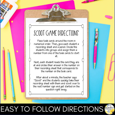 SEL Scoot BUNDLE - School Counseling Games for Growth Mindset, Empathy, & more!